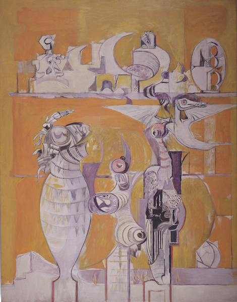 Préhistoire, une énigme moderne : Graham Sutherland The Origins of the Land, 1950-51 Huile sur toile, 425 x 327 cm Tate, Londres Presented by the Arts Council of Great Britain 1952 © Tate London © Adagp, Paris 2019