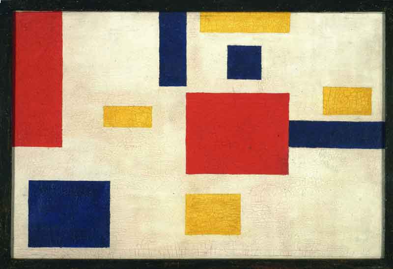 Mondrian/ De Stijl : GEORGES VANTONGERLOO. Composition, 1917-1918. © Adagp, Paris 2010