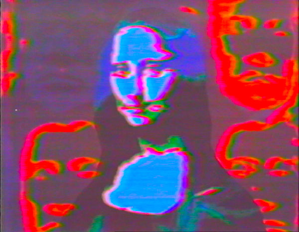 Vidéo Vintage : Toshio Matsumoto, Mona Lisa, 1973, Coul., son, 3 min. Coll Mnam/Cci, Centre Pompidou