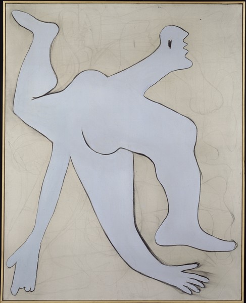 Danser sa vie - Art et danse de 1900 à nos jours : Pablo Ruiz Picasso   L'Acrobate bleu, 1929 Fusain et huile sur toile - 162 x 130 cm Collection Centre Pompidou, Musée national d’art moderne  (en dépôt au Musée Picasso, Paris) © Sucession Picasso